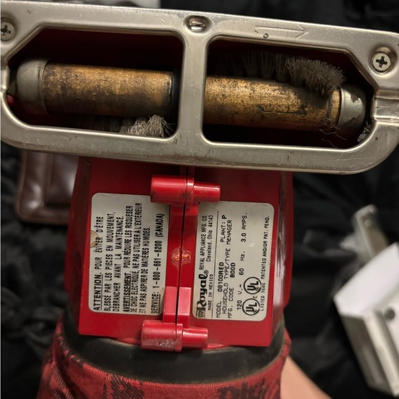 Royal Dirt Devil 103 Hand Held Vacuum Cleaner - Red Vintage Corded Tested Works - Picture 10 of 13